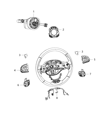 2014 Jeep Grand Cherokee  Wiring-Jumper Diagram for 68239429AA