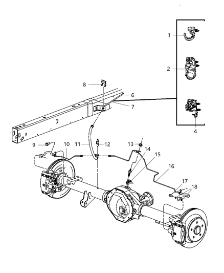2011 Ram 3500  Vent-Axle Diagram for 68004496AA