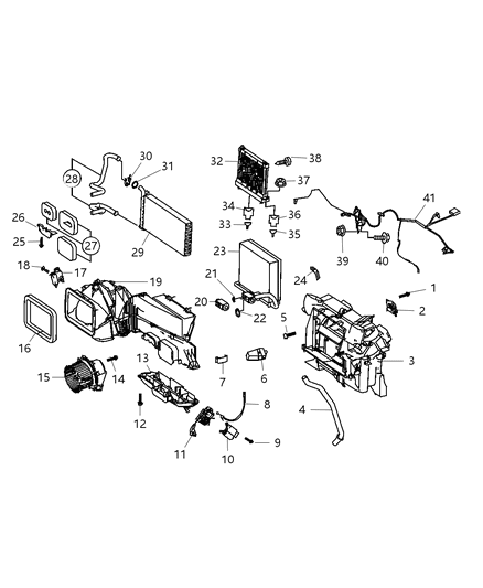 2008 Dodge Sprinter 2500 Screw-HEXAGON FLANGE Head Diagram for 5133476AB