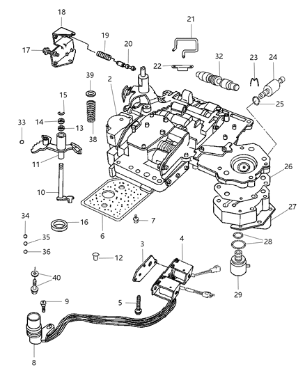 2009 Dodge Ram 3500  Ball-Check Diagram for 52118261