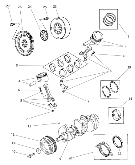 1997 Chrysler Cirrus  Converter-Torque Diagram for R4778031AB