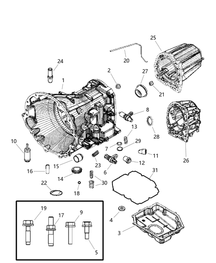 2006 Jeep Liberty  Spring-ACCUMULATOR Diagram for 4471880