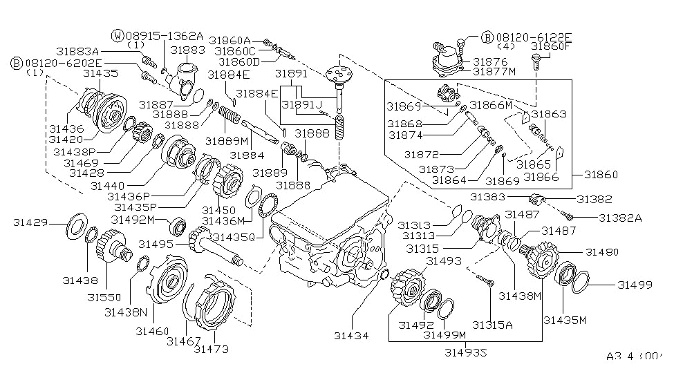 Nissan 31860-23X10 Governor-Assembly
