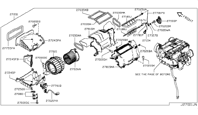 2012 Nissan Leaf  Link-Main Diagram for 271551FC0A