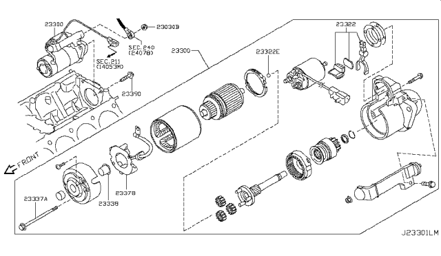 2019 Nissan Armada  Holder Assy-Brush Diagram for 233781CA0A