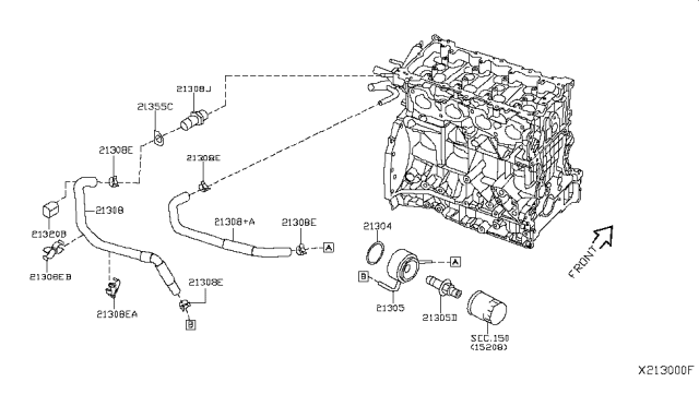 2016 Nissan NV Clamp Diagram for 24220EE90A