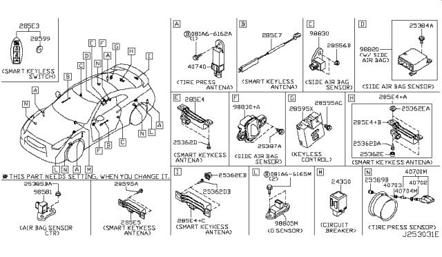 2015 Nissan GT-R  Clip Diagram for 0155389901