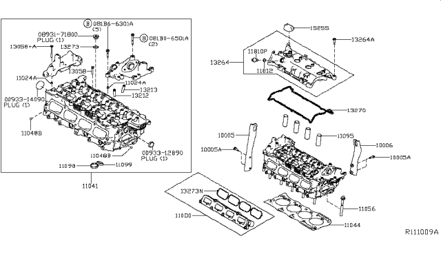 2019 Nissan Altima  Slinger-Engine Diagram for 100065NA0A