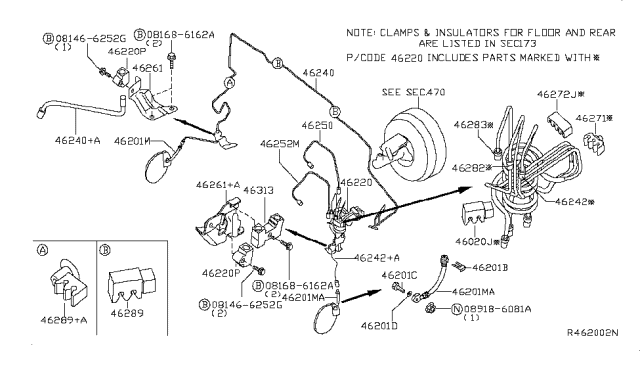 2015 Nissan Titan  Clip Diagram for 0155200951