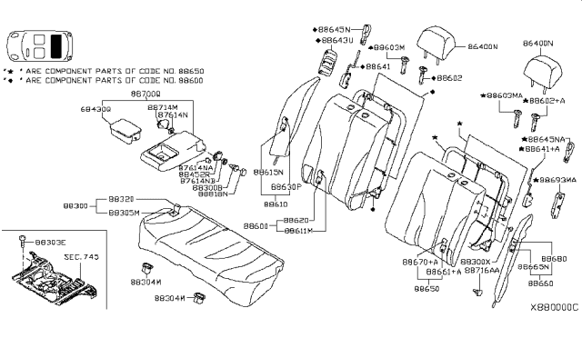 2010 Nissan Versa Cap-Bolt Diagram for 87872EL05A
