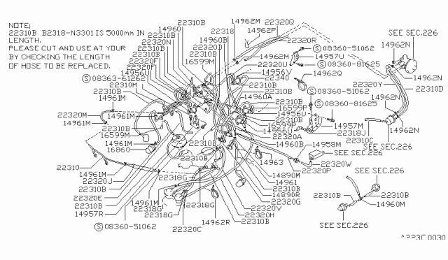 1987 Nissan Sentra  Purse Lock Diagram for 0155200191