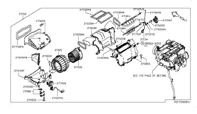 2014 Nissan Leaf  Bolt Diagram for 272293NL1A