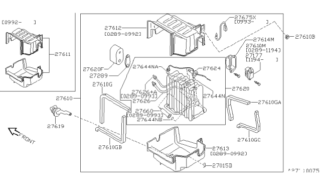 1993 Nissan 300ZX  Valve-Expansion Diagram for 922005C000