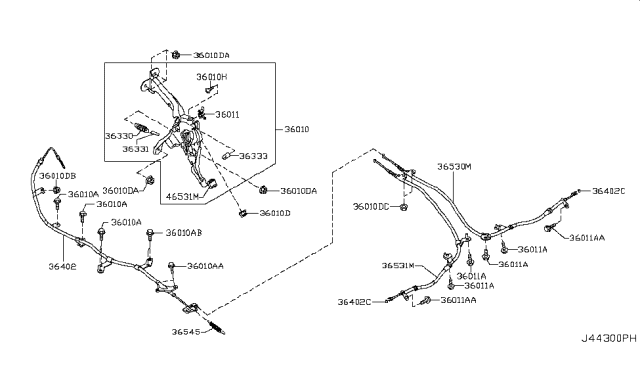 2014 Nissan Quest  Bolt Diagram for 01125N0091