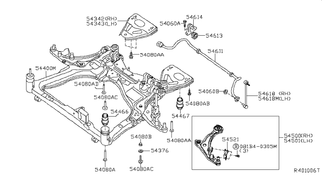 2014 Nissan Maxima  Rod Assembly-Connecting, STABILIZER Diagram for 546683JA0C