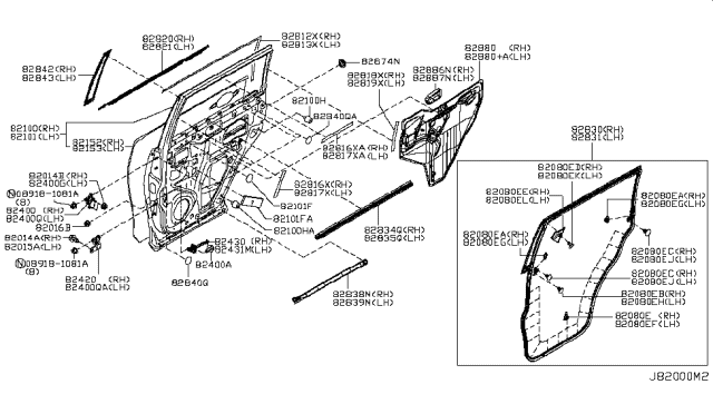2017 Nissan Armada Plug Diagram for 80854Q0100