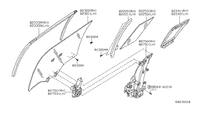 2010 Nissan Altima Bolt Hex Diagram for 01412N001U