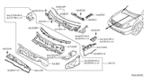 Diagram for 2004 Nissan Maxima Cowl