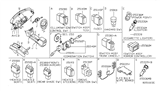 Diagram for 2005 Nissan Maxima Switches