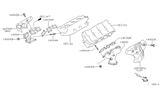 Diagram for 2004 Nissan Maxima Exhaust Manifold