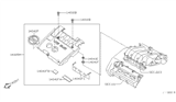 Diagram for 2004 Nissan Maxima Exhaust Manifold