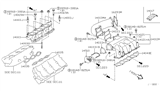 Diagram for 2004 Nissan Maxima Exhaust Manifold
