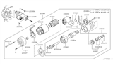 Diagram for 2003 Nissan Murano Starter