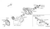 Diagram for 2005 Nissan Frontier Axle & Differential - Rear