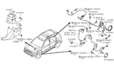 Diagram for 2004 Nissan Xterra Anti-Lock Brakes