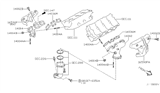 Diagram for 2001 Nissan Maxima Exhaust Manifold