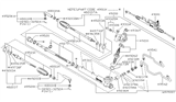 Diagram for 2001 Nissan Maxima P/S Pump & Hoses, Steering Gear & Linkage