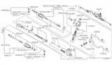 Diagram for 2001 Nissan Maxima P/S Pump & Hoses, Steering Gear & Linkage