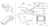 Diagram for 2002 Nissan Maxima Antenna & Radio