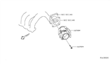 Diagram for 2010 Nissan Maxima Throttle Body