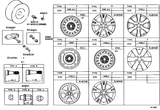 Diagram for 2005 Toyota Matrix Wheels