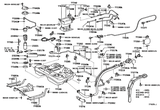 Diagram for 2003 Toyota Matrix Fuel System Components