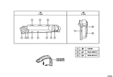 Diagram for 2005 Toyota Land Cruiser Fender & Components