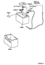 Diagram for 2001 Toyota Camry Battery