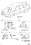 Diagram for 2003 Toyota Camry Anti-Theft Components