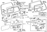 Diagram for 2009 Toyota Sequoia Interior Trim - Lift Gate