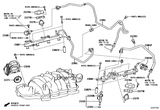 Diagram for 2010 Toyota Sequoia Fuel Injection