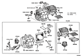 Diagram for 2003 Toyota Avalon A/C Evaporator & Heater Components