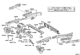 Diagram for 2007 Toyota Sienna Rear Body - Floor & Rails