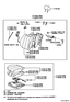 Diagram for 2000 Toyota Solara Front Seat Components