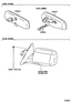 Diagram for 2002 Toyota Solara Outside Mirrors
