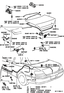 Diagram for 2003 Toyota Solara Trunk Lid
