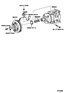Diagram for 2003 Toyota Celica A/C Condenser, Compressor & Lines