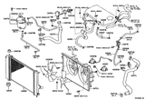 Diagram for 2005 Toyota Celica Radiator & Components