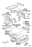Diagram for 2001 Toyota Celica Interior Trim - Rear Body