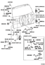 Diagram for 2007 Toyota RAV4 Back Door - Lock & Hardware